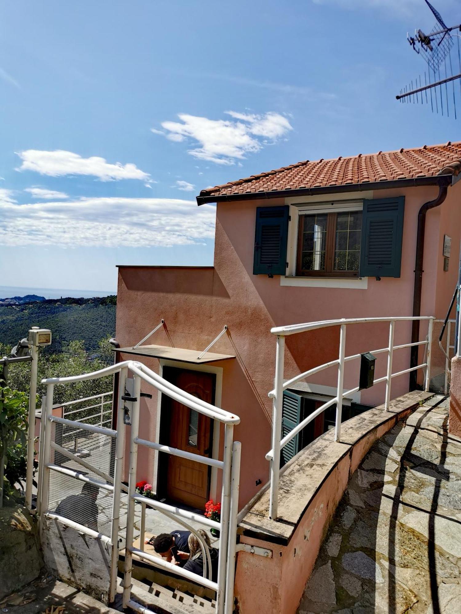 Casun Du Menegottu Villa Sestri Levante Bagian luar foto